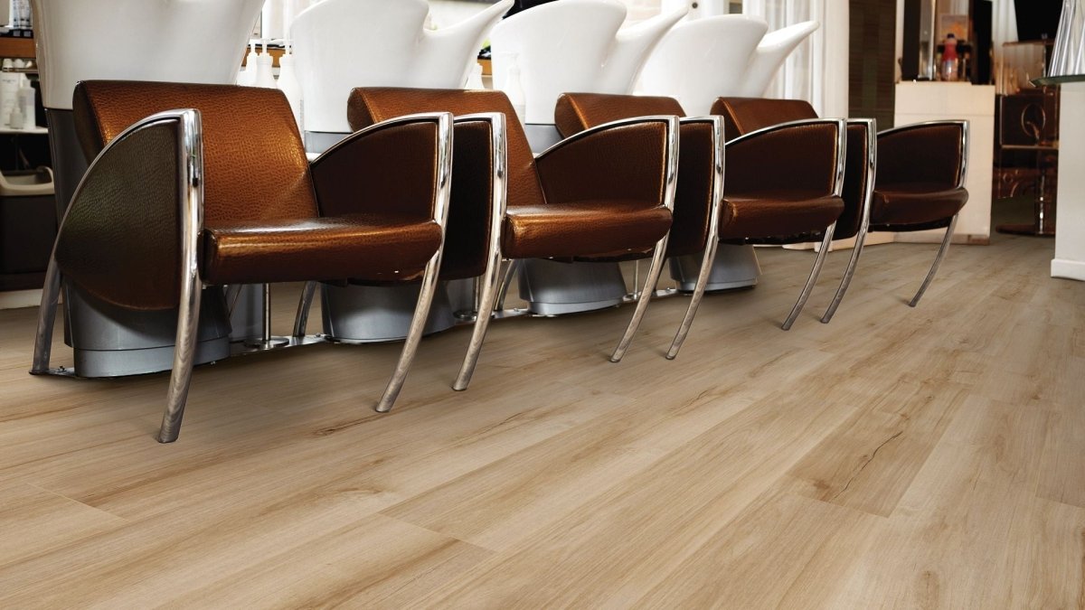 COREtec Pro Plus Enhanced Planks Lucent Oak VV492 - 02028 Waterproof Rigid Core, SPC Luxury Vinyl Floor Plank, Float And Direct Glue 7" x 48" x 5mm - BUILDMYPLACE