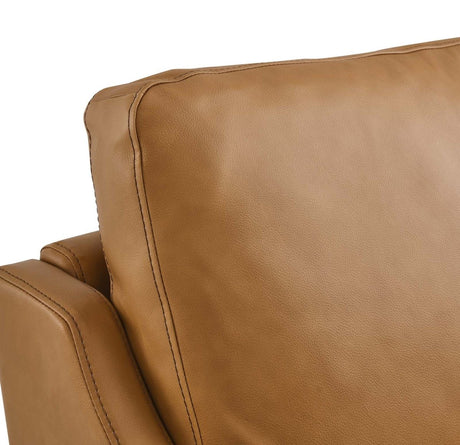 Corland Leather Armchair - BUILDMYPLACE