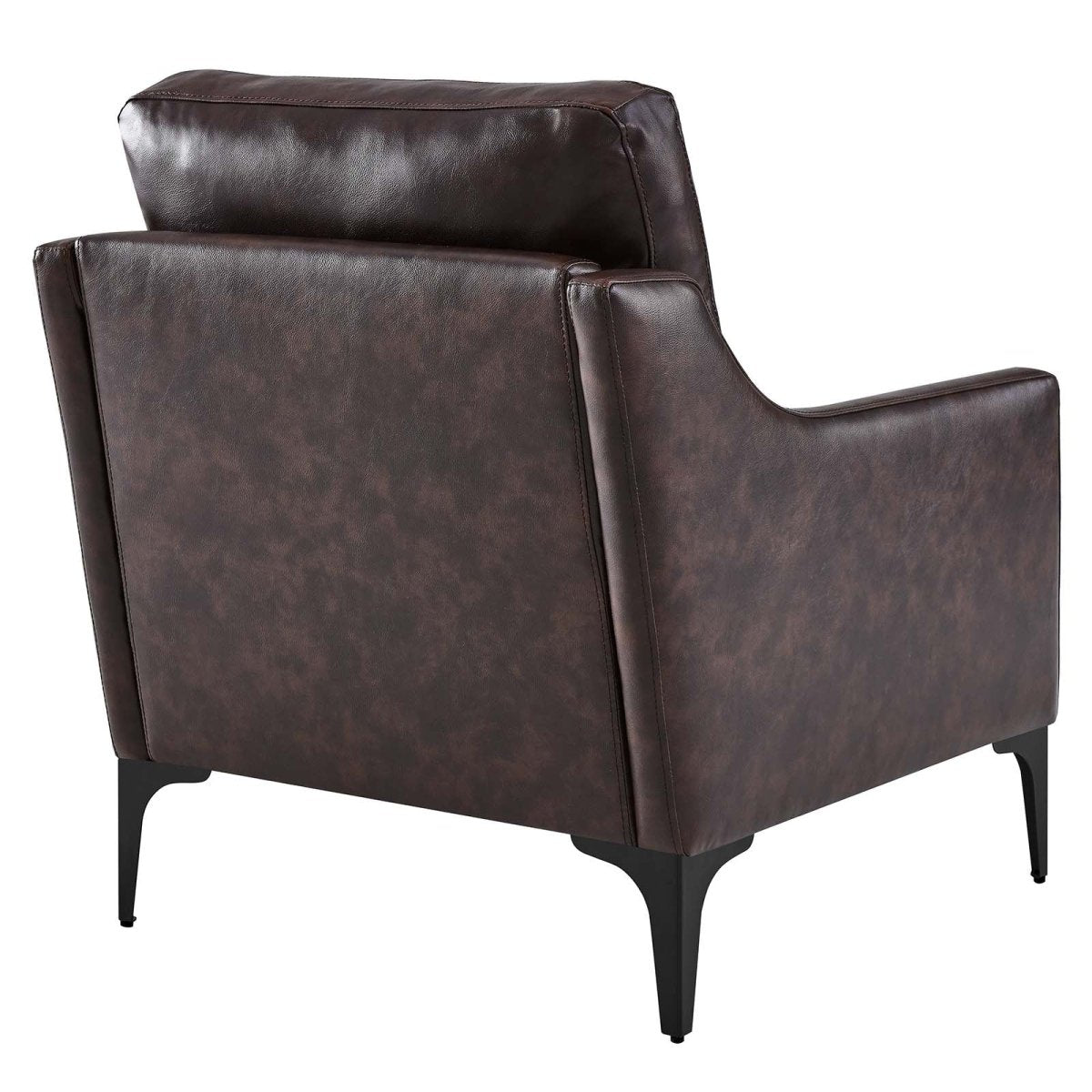 Corland Leather Armchair - BUILDMYPLACE
