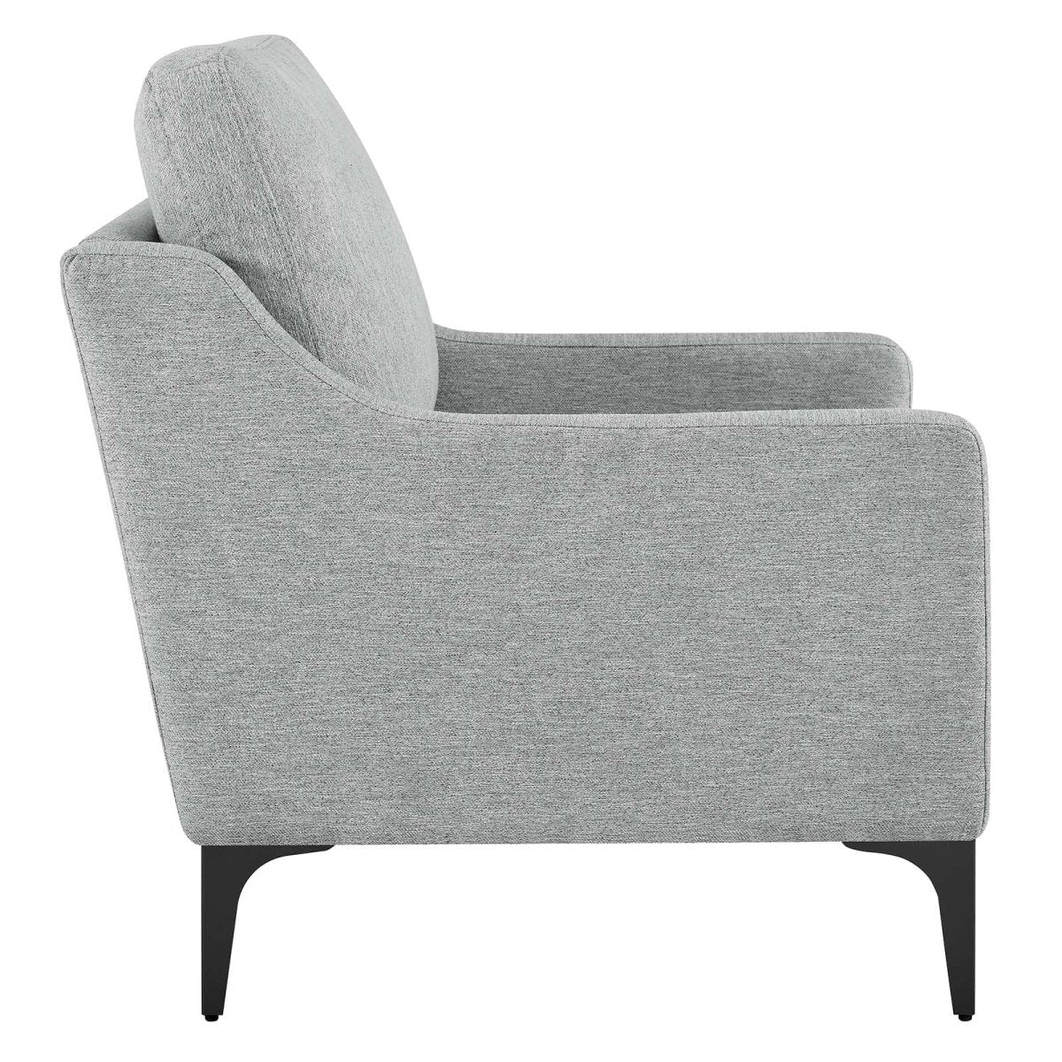 Corland Upholstered Fabric Armchair - BUILDMYPLACE