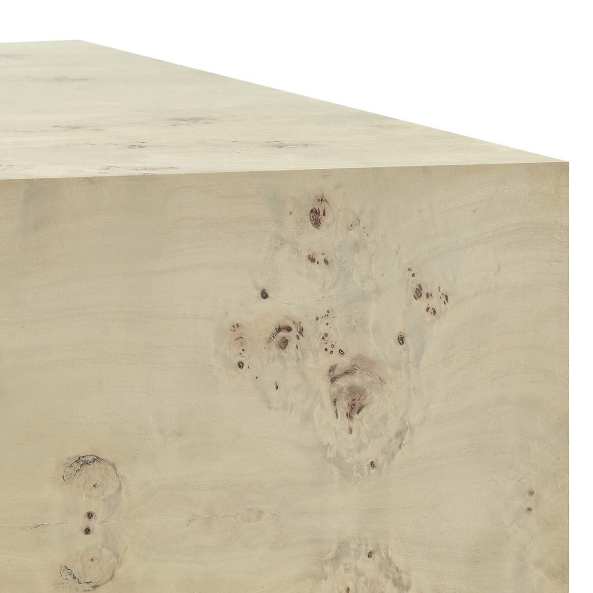 Cosmos 36" Square Burl Wood Coffee Table - BUILDMYPLACE