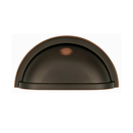 Cup Pulls on Cabinet Doors 3 Inch Center to Center - Hickory Hardware - Williamsburg Collection - BUILDMYPLACE