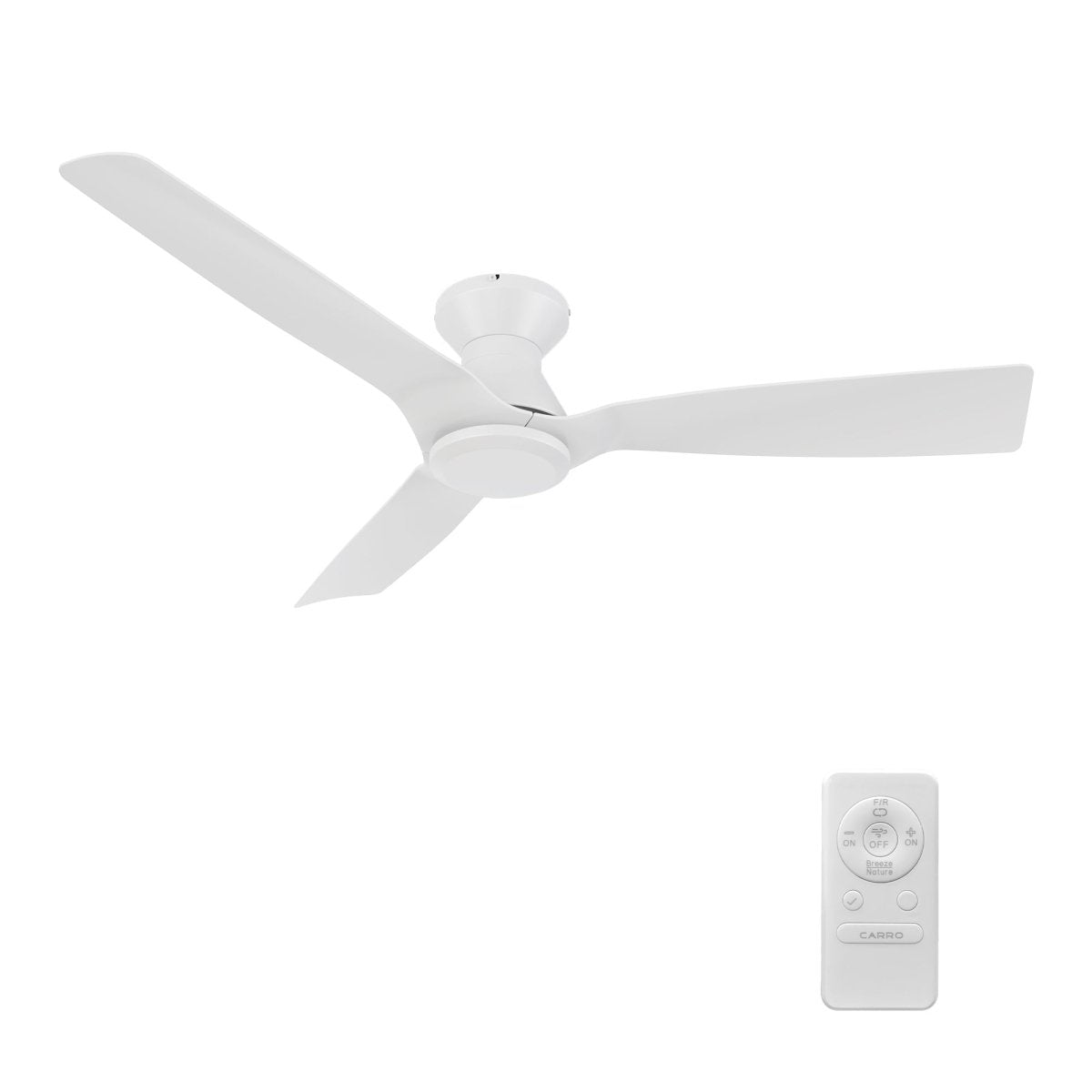 Dalby 52 inch 3 - Blade Ceiling Fan with Remote Control - LEDMyPlace