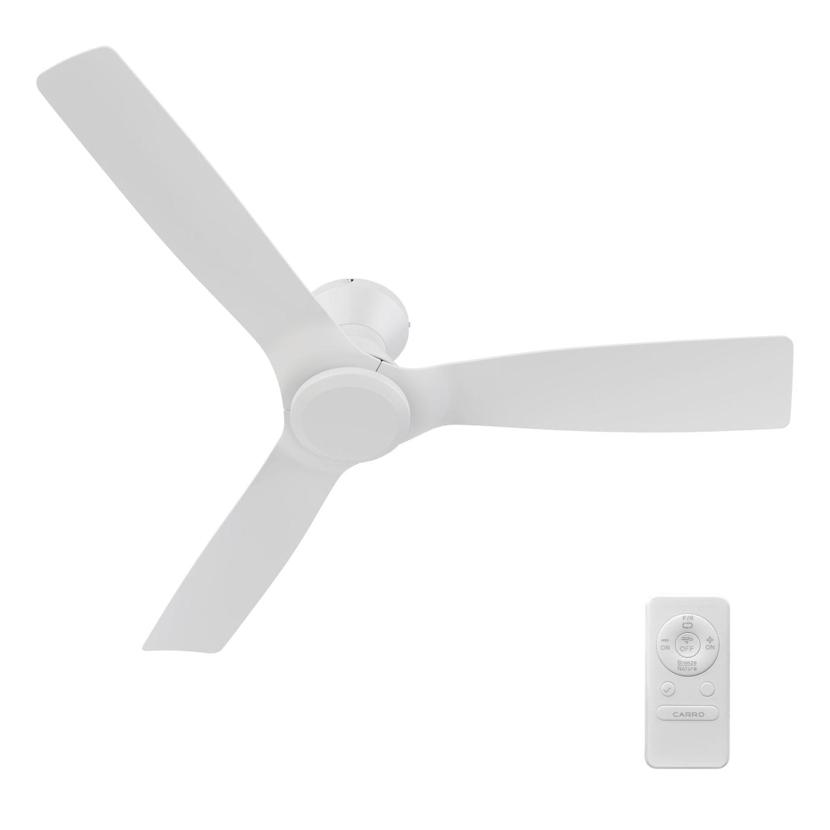 Dalby 52 inch 3 - Blade Ceiling Fan with Remote Control - LEDMyPlace