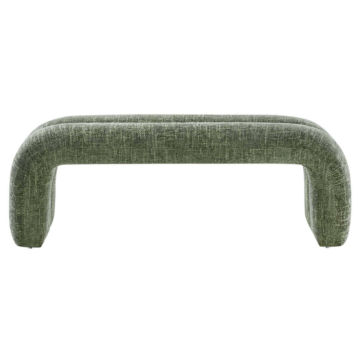 Dax 50.5" Chenille Upholstered Accent Bench - BUILDMYPLACE