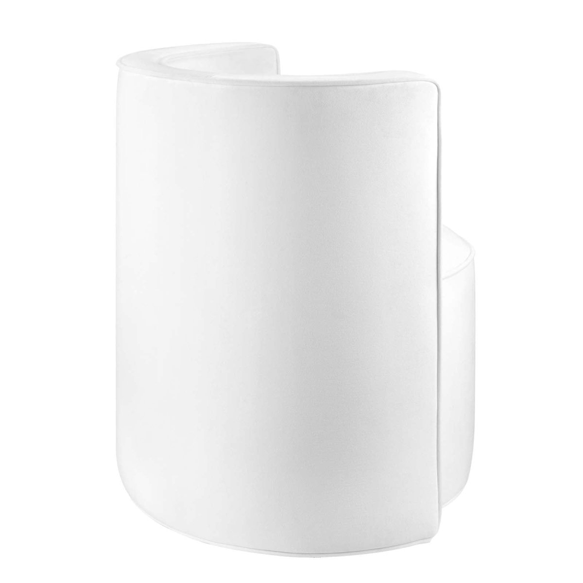 Della Performance Velvet Fabric Swivel Chair - BUILDMYPLACE