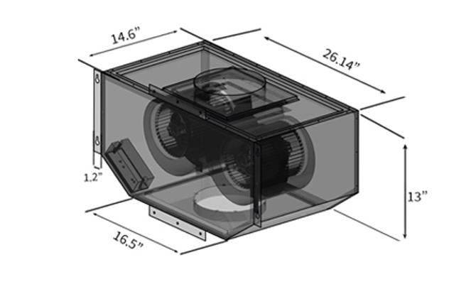 Dual Remote Blower T95
