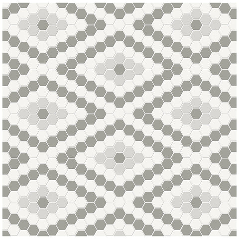 Diamond Soho Evening Blend Matte Glazed Porcelain Mosaic