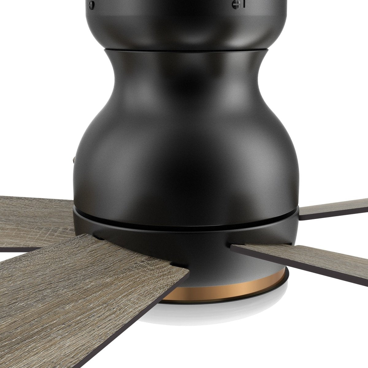 DUBOIS 48 inch 5 - Blade Flush Mount Smart Ceiling Fan with LED Light & Remote - LEDMyPlace