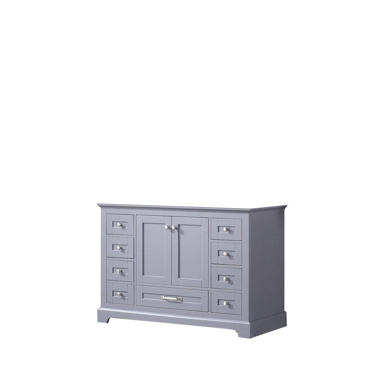 Dukes 48" Dark Grey Vanity Cabinet Only - BUILDMYPLACE