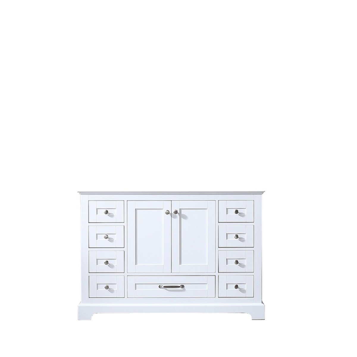 Dukes 48" White Vanity Cabinet Only - BUILDMYPLACE