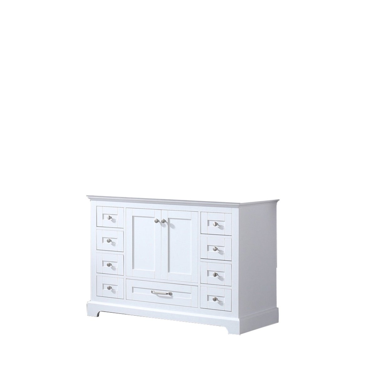 Dukes 48" White Vanity Cabinet Only - BUILDMYPLACE