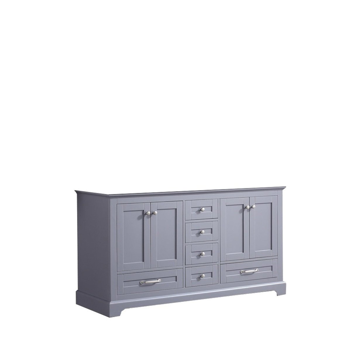 Dukes 60" Dark Grey Vanity Cabinet Only - BUILDMYPLACE