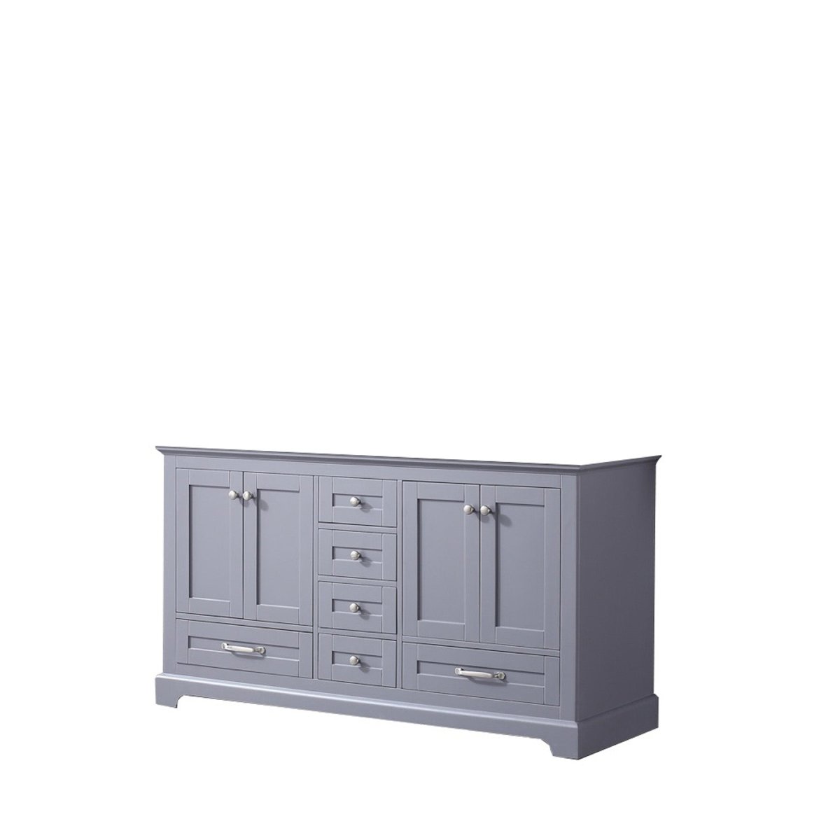 Dukes 60" Dark Grey Vanity Cabinet Only - BUILDMYPLACE