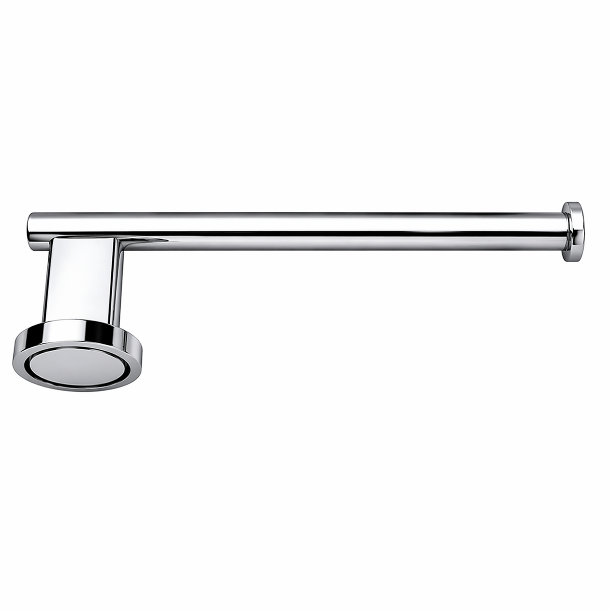 Ivanees 4-Piece Bathroom Accessories Set in Chrome Finish – Stainless Steel Robe Hook, Towel Ring, Toilet Paper Holder & Towel Bar