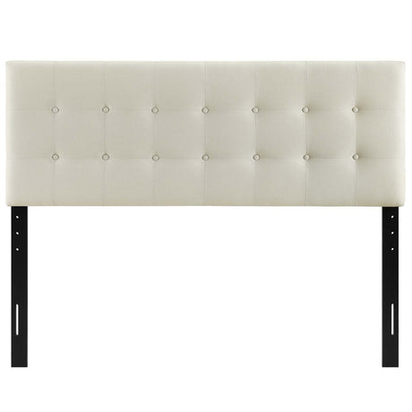 Emily Queen Upholstered Fabric Headboard - BUILDMYPLACE