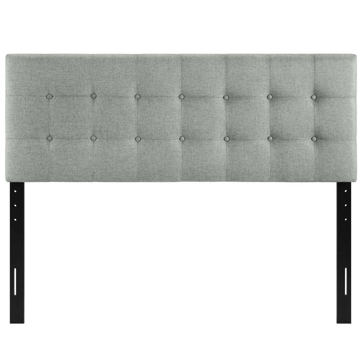 Emily Queen Upholstered Fabric Headboard - BUILDMYPLACE