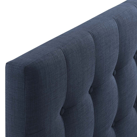 Emily Queen Upholstered Fabric Headboard - BUILDMYPLACE