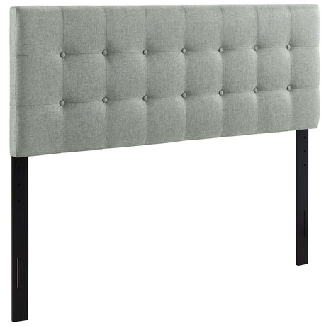 Emily Queen Upholstered Fabric Headboard - BUILDMYPLACE