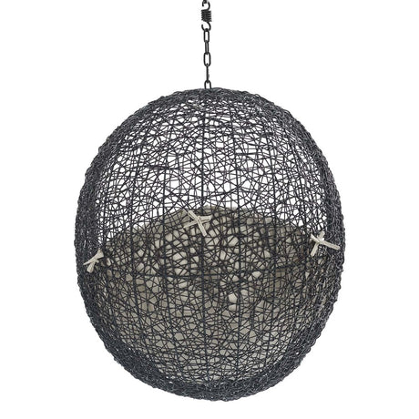 Encase Sunbrella Fabric Swing Outdoor Patio Lounge Chair Without Stand - BUILDMYPLACE