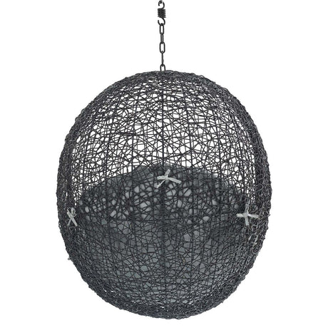 Encase Sunbrella Fabric Swing Outdoor Patio Lounge Chair Without Stand - BUILDMYPLACE