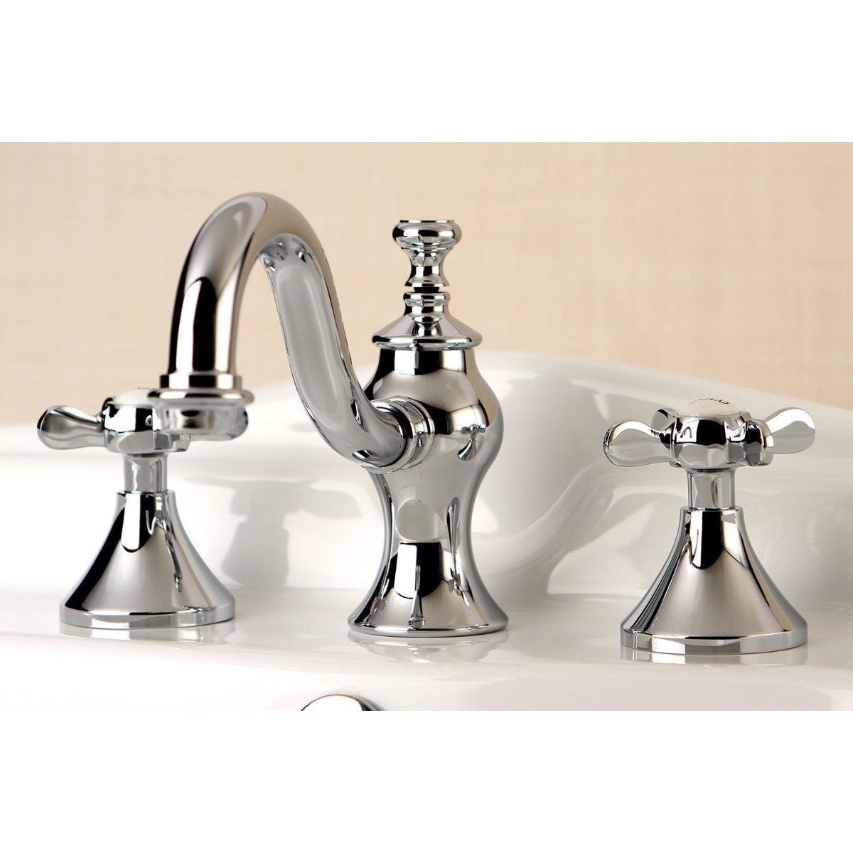 Essex Traditional 8 inch Widespread Bathroom Faucet - BUILDMYPLACE