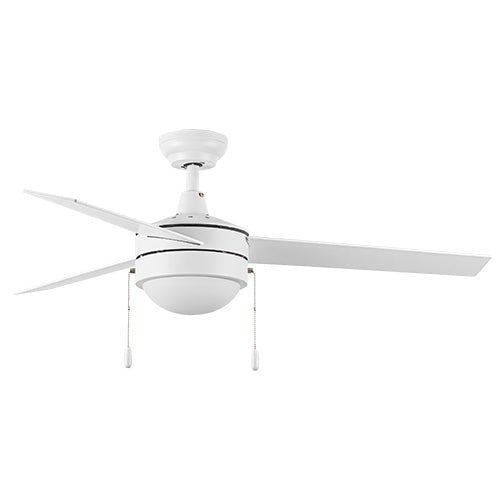EVERETT 48 Inch 3 - Blade Ceiling Fan with LED Light & Pull Chain - LEDMyPlace