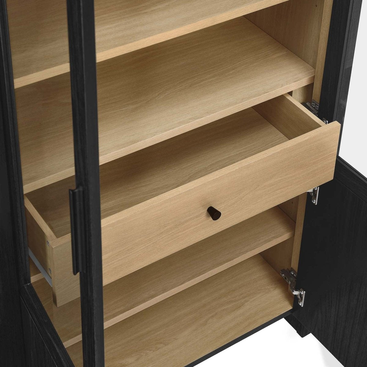 Evie Arched Tall Display Cabinet - BUILDMYPLACE