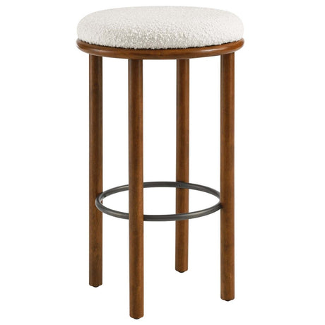 Fable Boucle Fabric Bar Stools - Set of 2 - BUILDMYPLACE