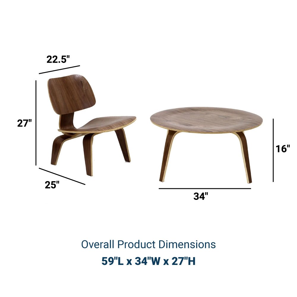 Fathom 2 Piece Living Room Set - BUILDMYPLACE
