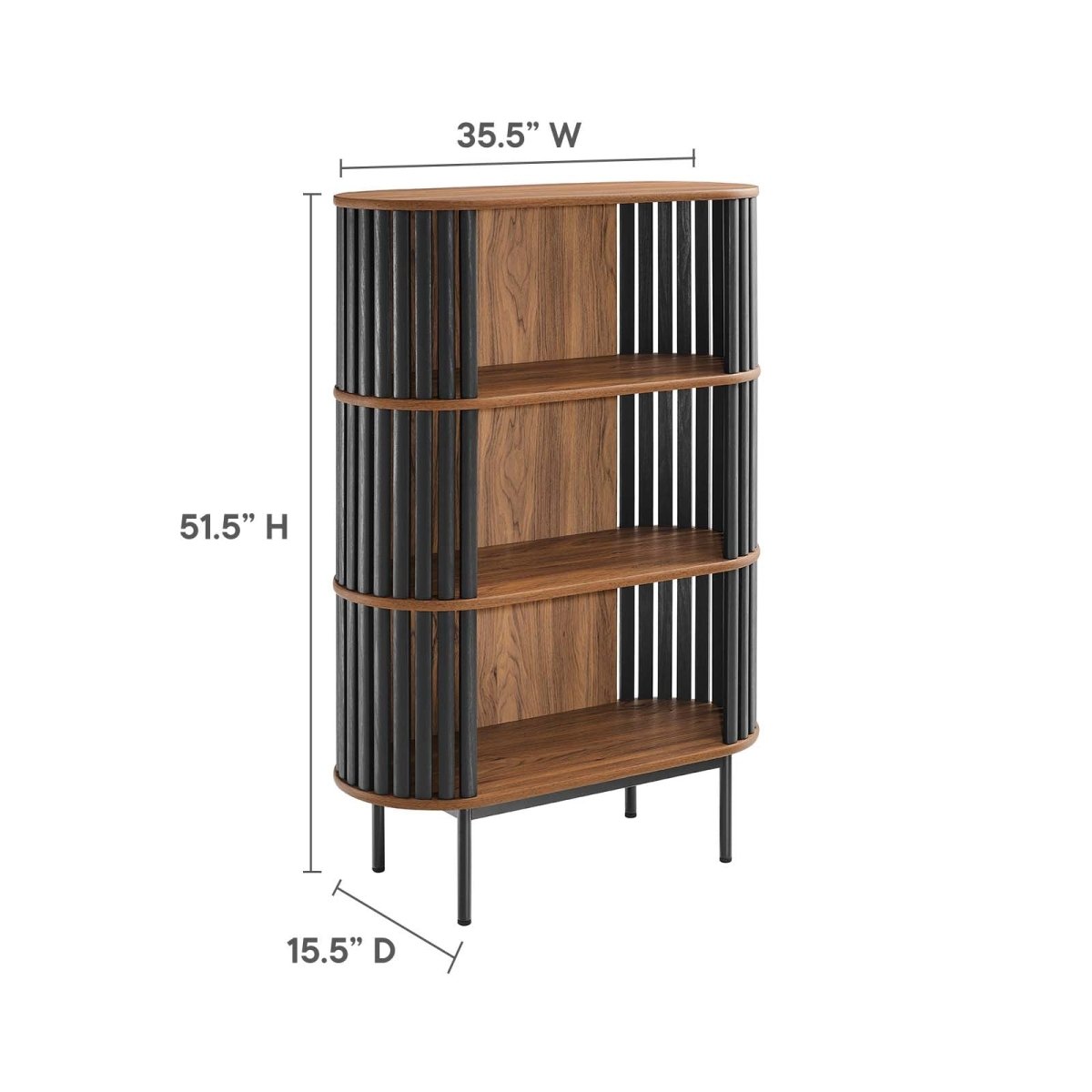 Fortitude Three Tier Display Cabinet - BUILDMYPLACE
