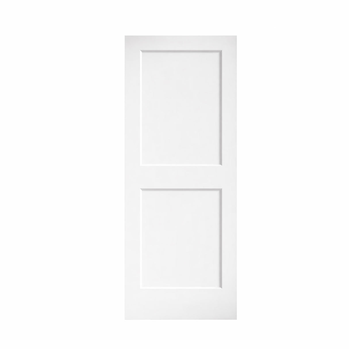 Ivanees 2-Panel Solid Core Shaker Door Slab 96 Inch Height (18 x 96, 45mm, Left)
