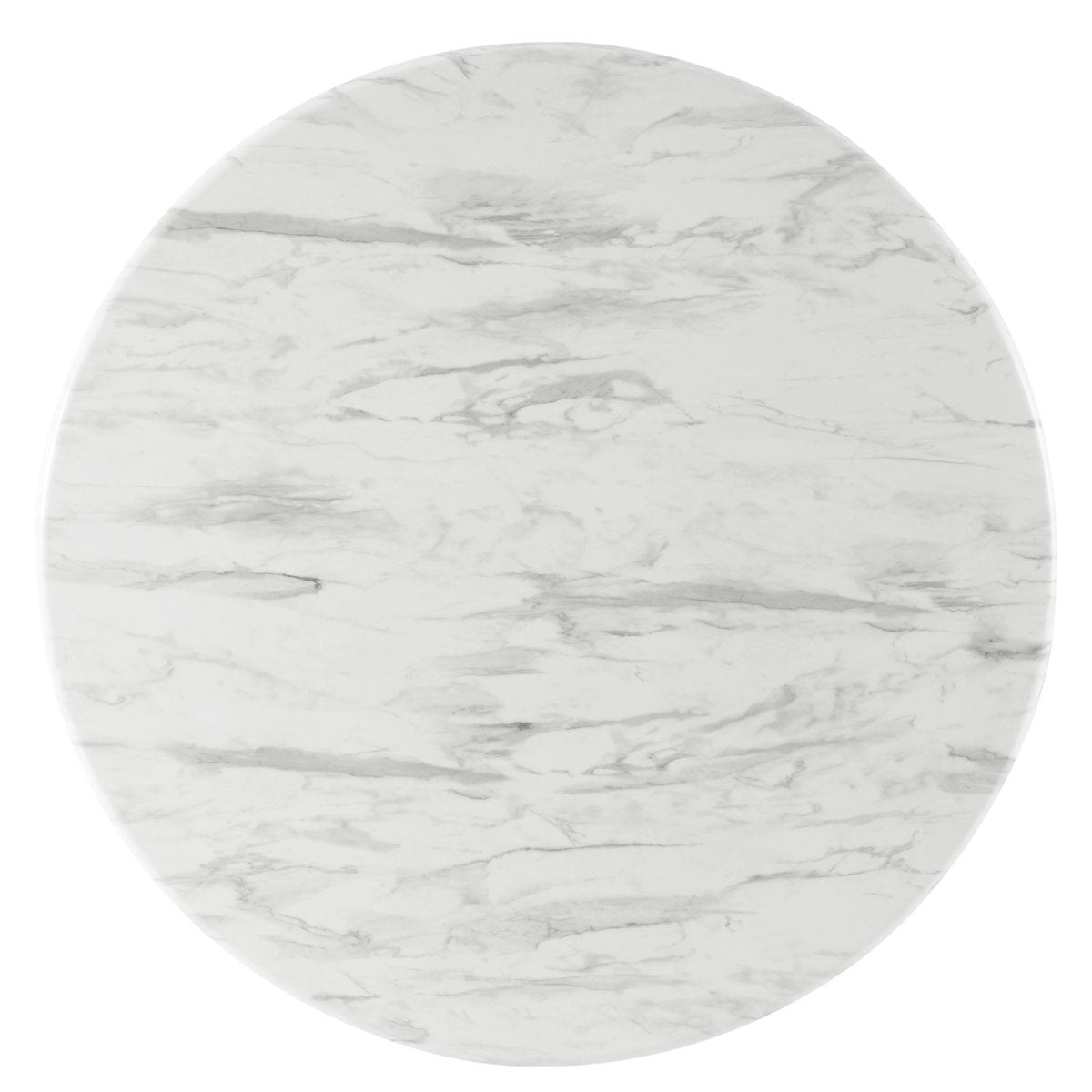Gallant Round Performance Artificial Marble Dining Table - BUILDMYPLACE