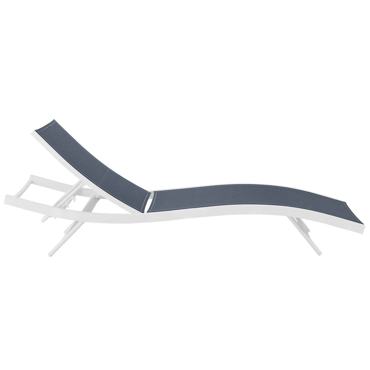 Glimpse Outdoor Patio Mesh Chaise Lounge Chair - BUILDMYPLACE