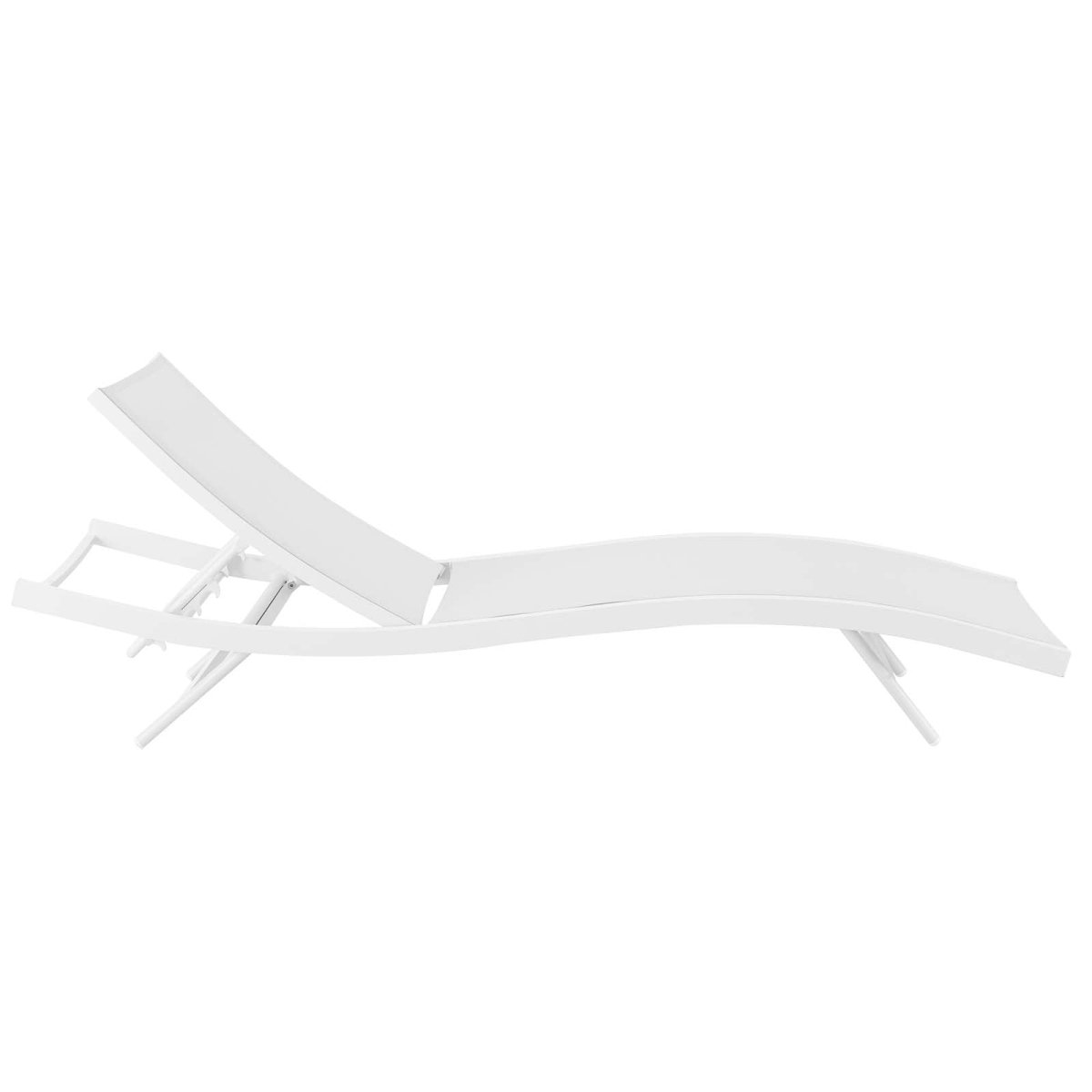 Glimpse Outdoor Patio Mesh Chaise Lounge Chair - BUILDMYPLACE
