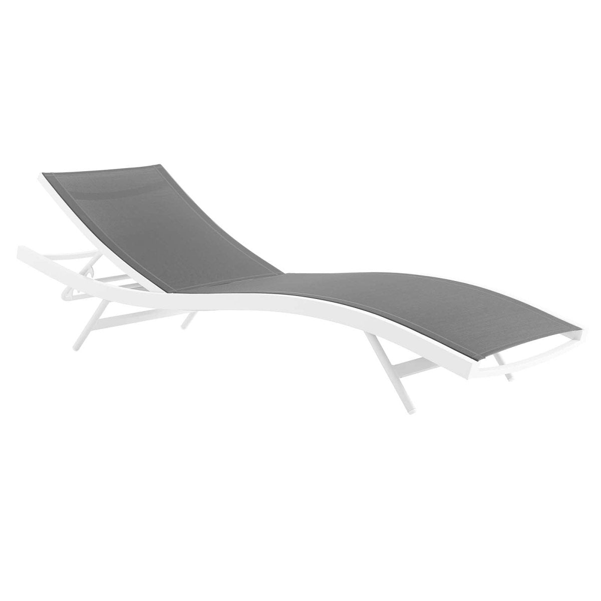 Glimpse Outdoor Patio Mesh Chaise Lounge Chair - BUILDMYPLACE