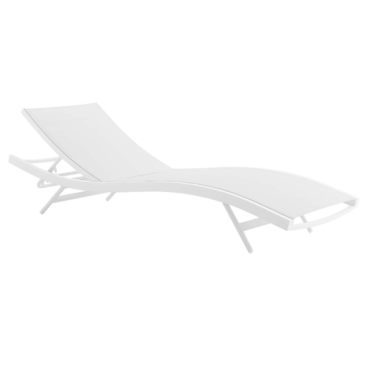 Glimpse Outdoor Patio Mesh Chaise Lounge Chair - BUILDMYPLACE