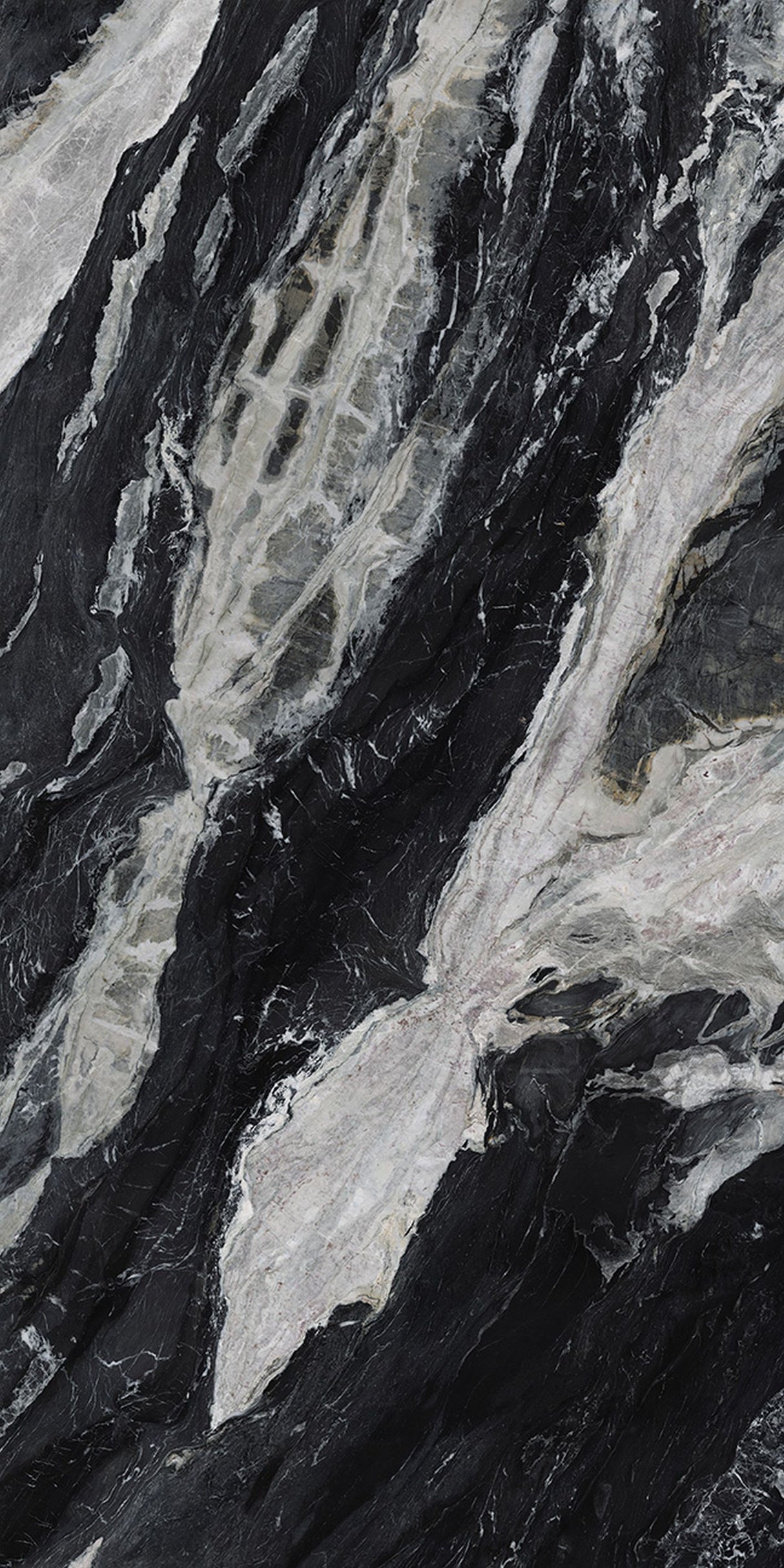64 x 127 in Bianco Dior Block 38 Bookmatch Cut Polished Colorsync Sintered Slab 12 mm / 0.47 in (55.11 Sqft/box)