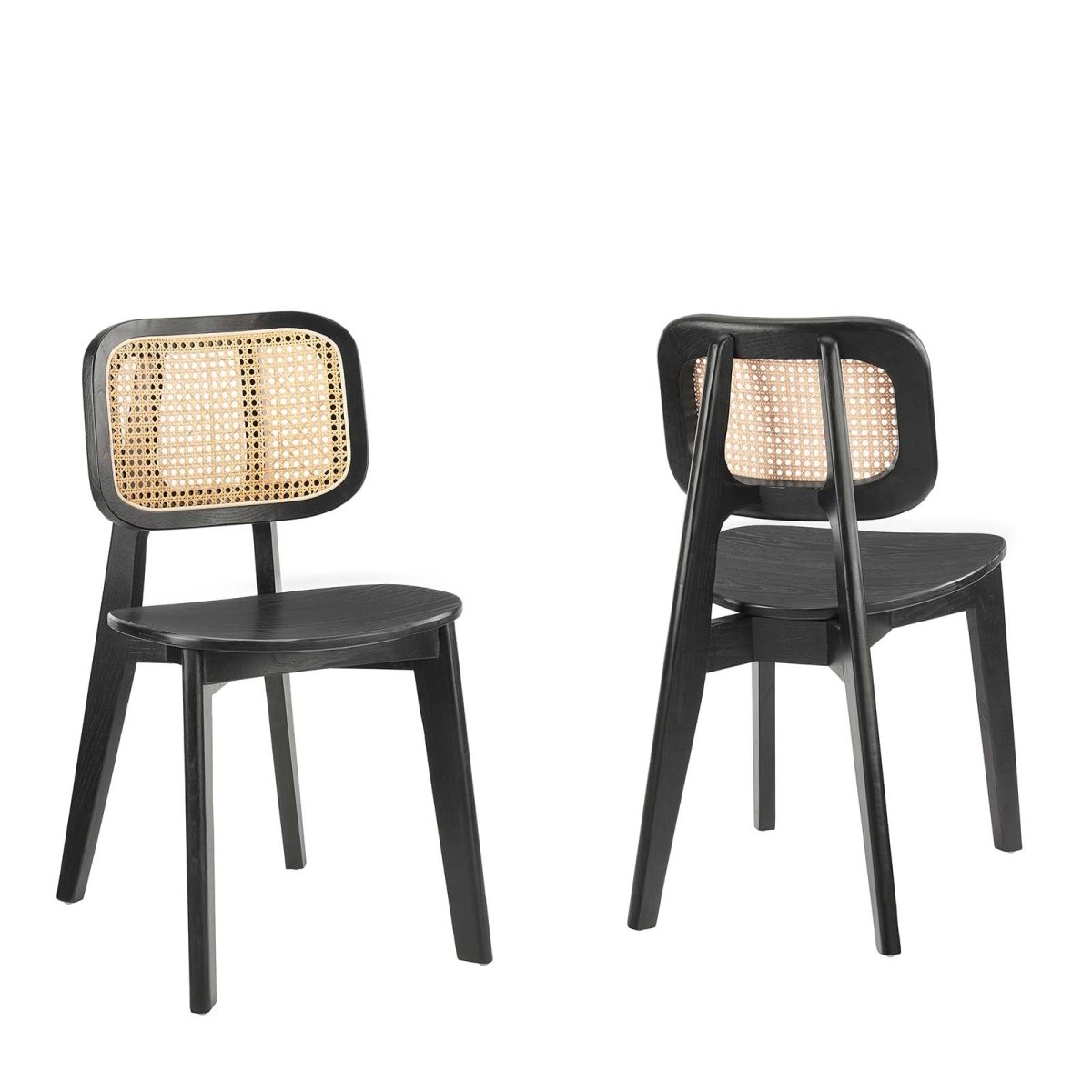 Habitat Wood Dining Side Chair Set of 2 - BUILDMYPLACE