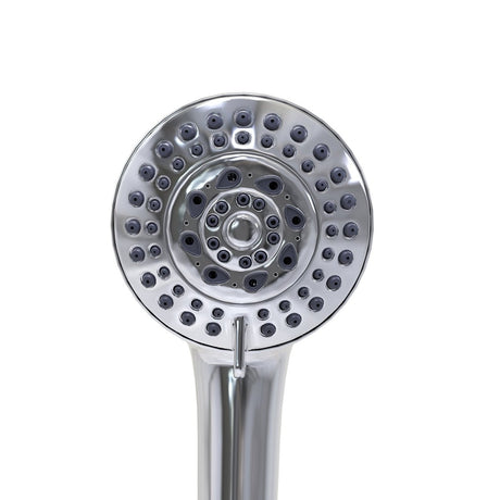 Hand Shower With Arm Mount 5 - Setting, Soft Self - Cleaning Nozzles With different Flow rate - BUILDMYPLACE