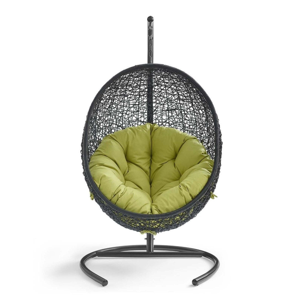Hanging Basket Swing Chair For Indoor/Outdoor Decor - Encase Swing Outdoor Patio Lounge Chair - BUILDMYPLACE