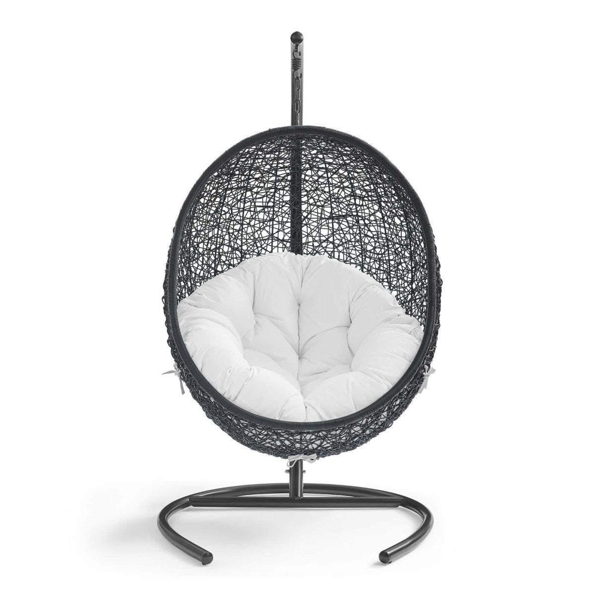 Hanging Basket Swing Chair For Indoor/Outdoor Decor - Encase Swing Outdoor Patio Lounge Chair - BUILDMYPLACE