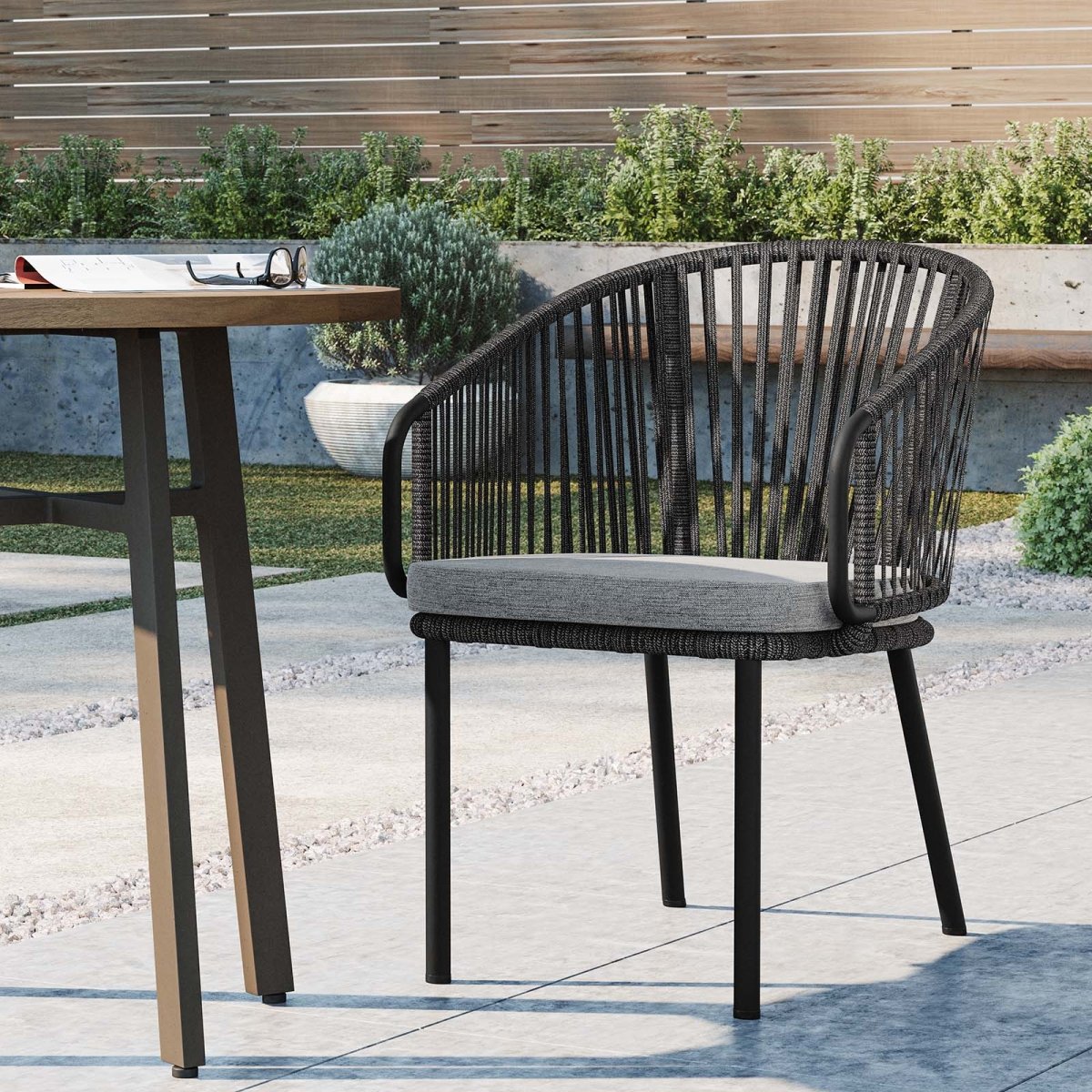Harbor Outdoor Patio Armchair - BUILDMYPLACE