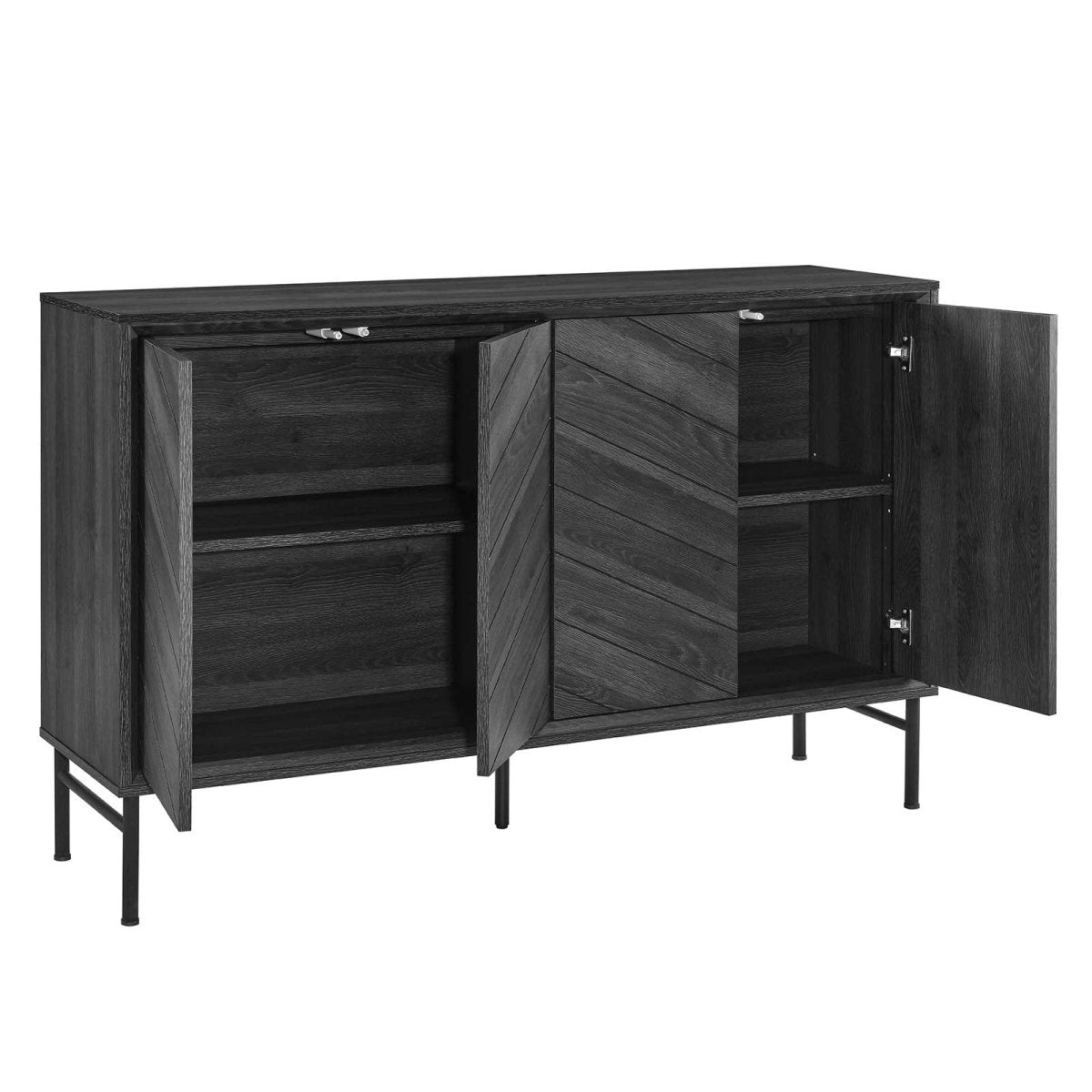 Harper Chevron Sideboard - BUILDMYPLACE