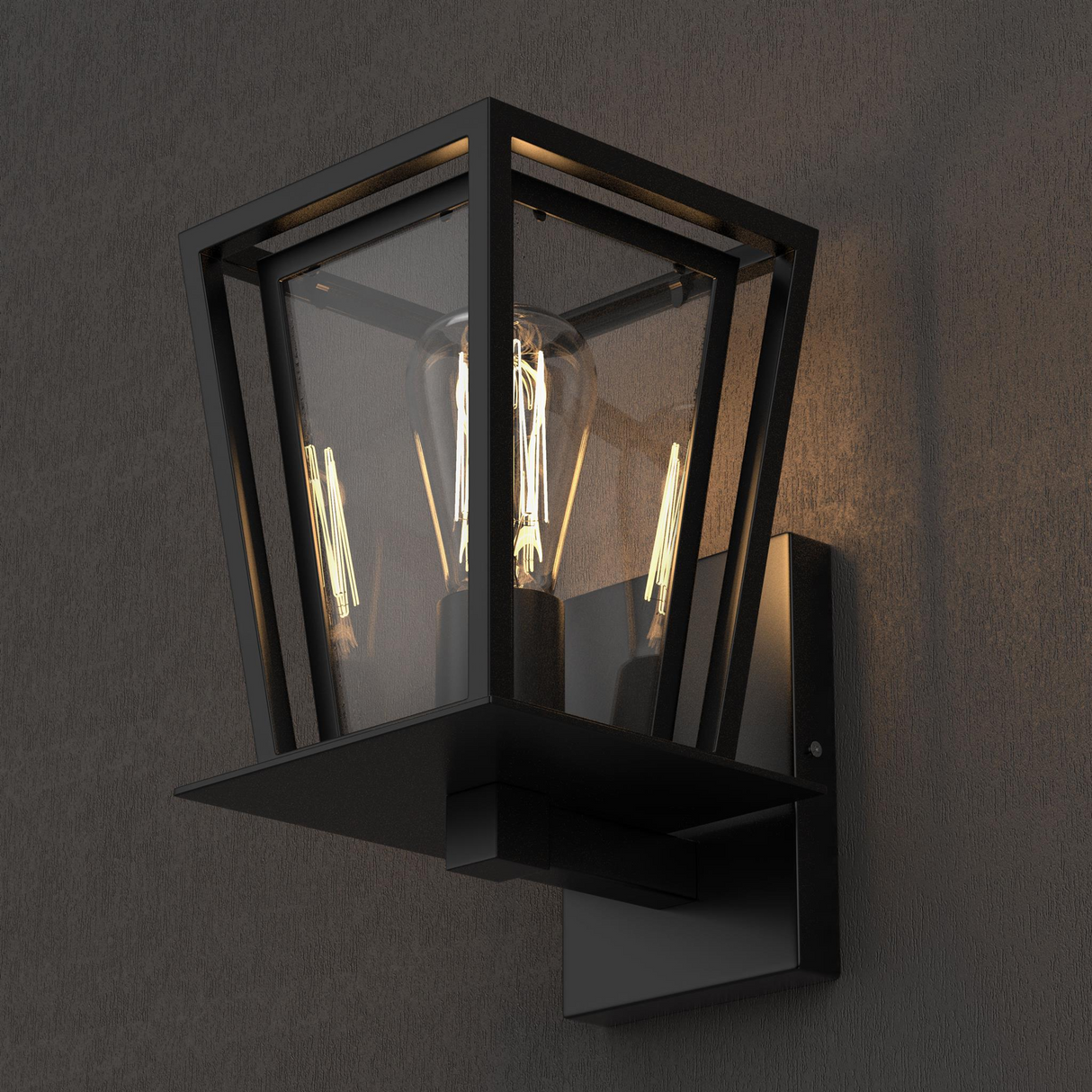 1-light-matte-black-wall-sconces