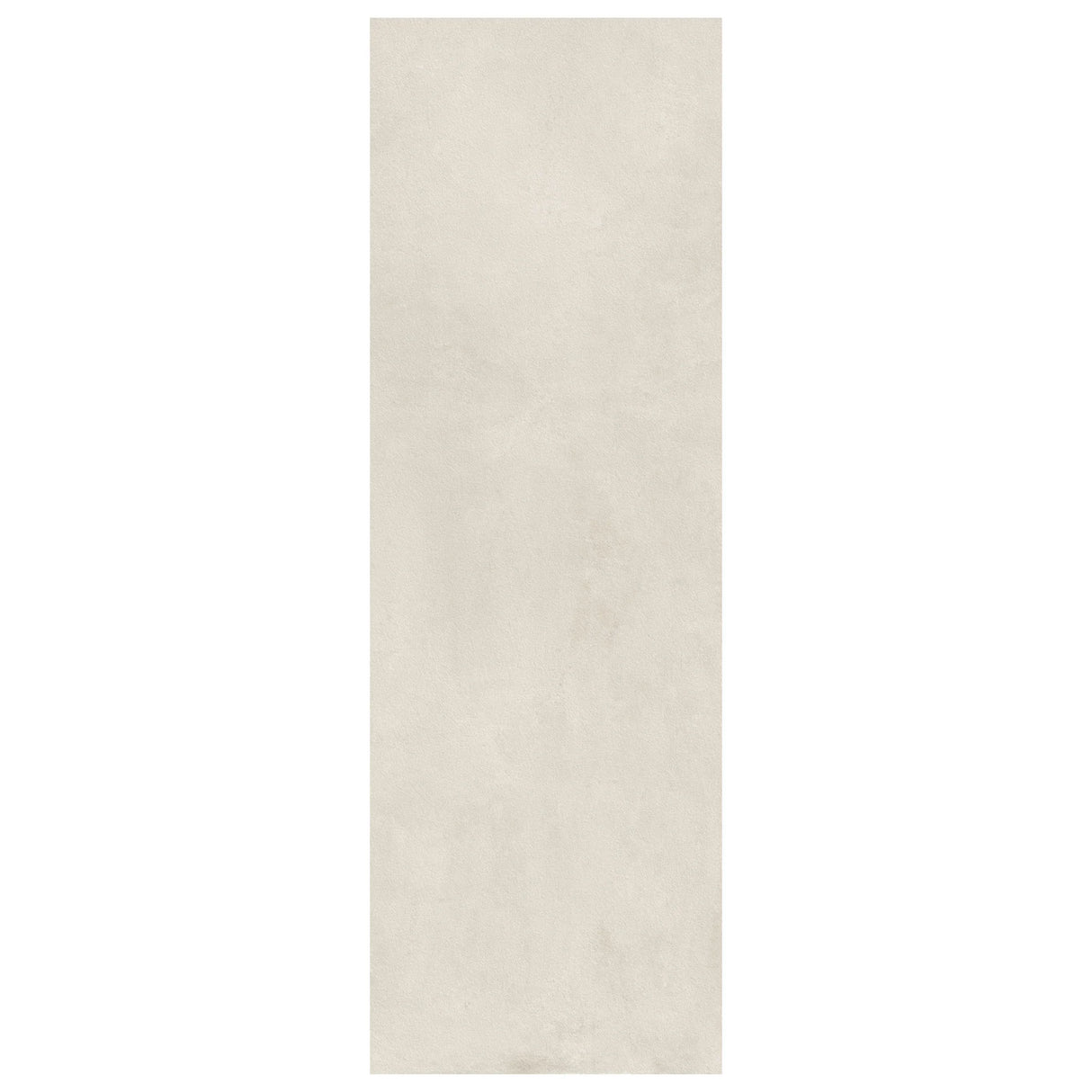 Imprint Pre-Fab 32 X 90 Matte Porcelain Tile in Intaglio Kaolin