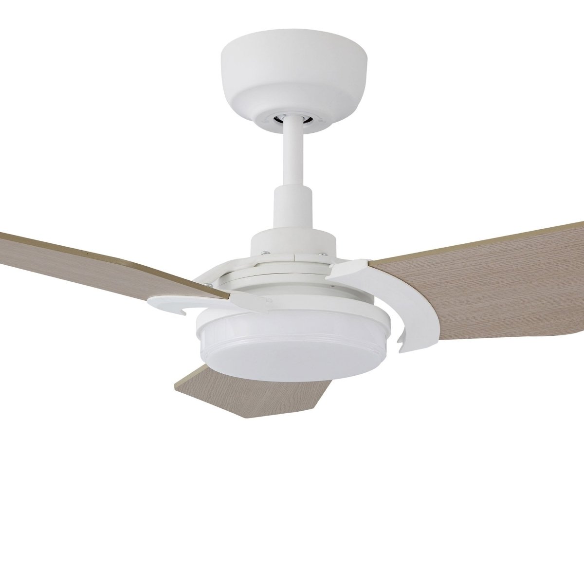 KAJ 52 inch 3 - Blade Smart Ceiling Fan with LED Light & Remote - LEDMyPlace