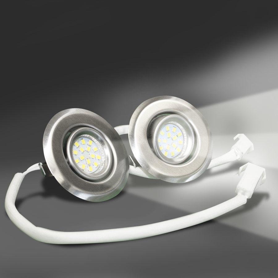 Set Of Two(2) 3 Watt - LED Lights