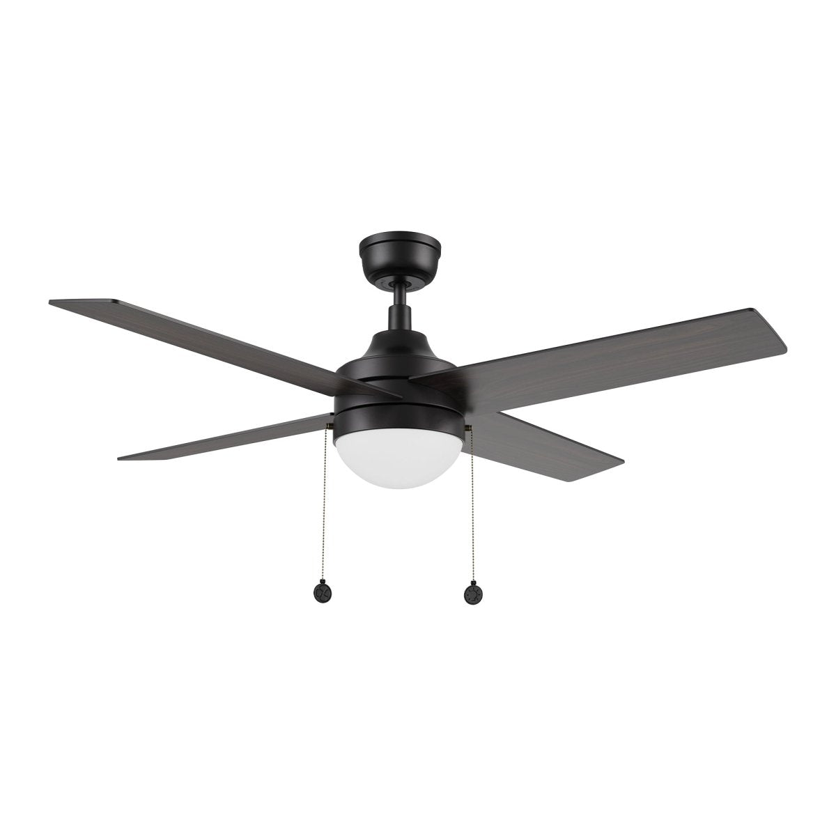 MALTA 52 inch 4 - Blade Ceiling Fan with LED Light & Pull Chain - LEDMyPlace
