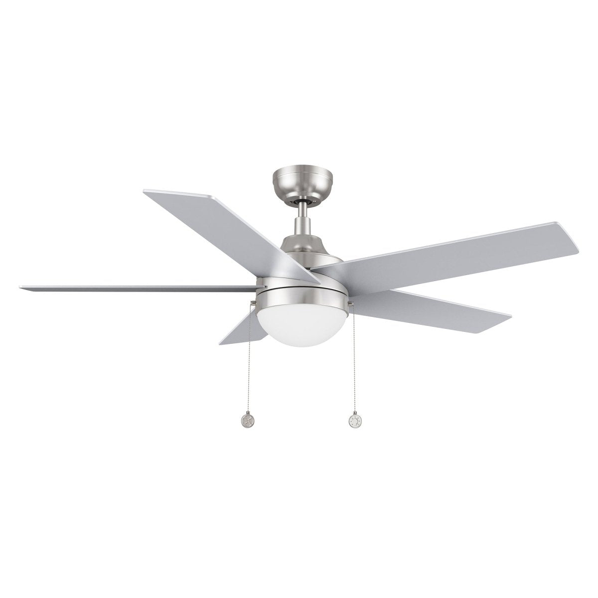 MALTA 52 inch 5 - Blade Ceiling Fan with LED Light & Pull Chain - LEDMyPlace